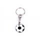 Zinc Alloy Personalized Metal Keychains 20mm Diameter 2mm Thickness