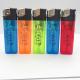 Model NO. DY-588 Disposable Transparent Colors Body Cigarette Gas Lighter with Patterns