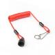 Red Spiral Jet Ski Safety Lanyard Motor Engine Kill Stop Switch Cable