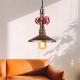 Loft Steampunk Pendant Lights Metal Water Pipe Lamp for Cafe Bar vintage pendant light(WH-VP-76)