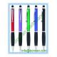 gripped plastic promo gift touch stylus pen with logo printing