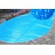 500um Blue Swimming Pool Solar Cover Heating Blanket For Above Ground Private Solar Pool Cover
