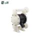 Hydraulic Air Double Diaphragm Pump Quick Connect 1 Inch 40 Gpm PVDF