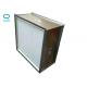 Small Resistance Metal Plank Washable Air Filter Anti Acid For Spray Wax Room