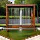 Artificial Rusty Corten Steel Fountain For Home Decoration