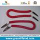 Retractable Bib Clip Elastic Plastic Coil Cord Rope Strap Lanyard