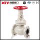 300lb Stainless Steel Flange Ends Globe Valves with Outside Screw Stem Thread Position