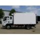 Small Cargo Cold Storage 8 Ton Refrigerated Truck For Dairy , Freezer Box Truck