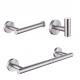 High End Bathroom Hardware Accessories Stainless Steel Coat Hooks Set