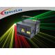 Professional Laser Light Show Projector , 3 Watt RGB ILDA Laser Projector