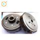 CNC ADC12 Silver Motorcycle Accessories Scooter Clutch Assembly For CBF150