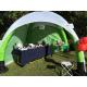 3x3 M Inflatable Trade Show Display Long Service Life Spider Type Heat Transfer Printing