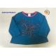Butterfly Applique Toddler Long Sleeve T Shirts , 100% Cotton Baby Tee Shirts