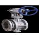 Telescopic WCB Flanged Butterfly Valve Pressure 0.6/1.0/1.6 Mpa Cast Steel