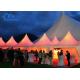 Outdoor White Roof Pagoda Marquee Tent With Decorating OEM ODM