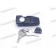 MS-604-1(B) Lock Kit With Keys For Cutter Head Cover For Yin 7cm Cutter Parts