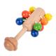 Montessori Teaching Aids Wooden Cube Egg Ball Cup Practice Grasping For Infants