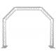 Custom 6M Goalpost Lighting Stand Aluminium Trussing 400x400 mm With Manual Hoist