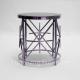 Mult Structure Home Furniture Side Table 201 Stainless Steel Marble / Glass Top