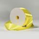 Waterproof Polyester Ribbon Outdoor Yellow Poly Satin Ribbon