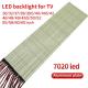 26to 65 LED Backlight Strip 7020 LED Edge Strip 3.8mm wide aluminum plate