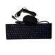 106 Key Washable 800DPI PS2 cable Rubber Keyboard Mouse