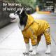 Pet Rain Coat Travel Waterproof Reflective S-XXL
