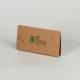 Sustainable Kraft Paper Header Cards Customized Logo Offest Printing