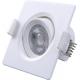 3 Watt Indoor LED Downlights 25000H 240V White Recessed IC driver