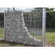 PVC Coated Wire Fence Rock Walls Anti Corrosion Galfan Gabion Baskets