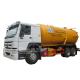 Sinotruk howo 6x4 336hp 16000l 18000l sewer cleaning vacuum tanker pump sewage suction truck for sale