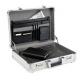 Lockable Aluminum Laptop Case Business Briefcase Wear Resistant For Outdoor