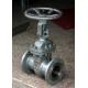 ANSI 150lbs Flanged Class 600 Wcb Body A216 Steel Gate Valve for Water Industry Needs