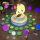 Interactive Music Note Play Panda Lantern