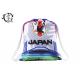 Japan Football National Backpack String Bag , Printed Athletic Pull String Bag