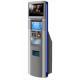 Coin Acceptor, Check Reader and Card printer Lobby Kiosk for Account Inquiry and Transfer