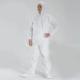 Disposable Dust Suits Hooded White Disposable Coveralls With Shoe Cover
