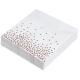 Rose Gold Foil Paper Napkin Tissue Biodegradable For Wedding Reception