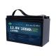 4S1P Electric Boat Lithium Battery 12.8V 100Ah Waterproof Durable