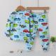 2 Years Old Night Suit Winter Wear Warm Pajamas Moderate Tightness For 90cm Height