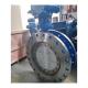 BUTTERFLY Structure Double Eccentric Flanged Butterfly Valve With Gearbox And Handwheel