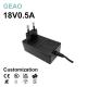 0.5A 18V Wall Mount Power Adapters Versatility Safe Approved