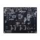 4 Layer Multilayer Printed Circuit Board 4.0mm Thick TG135 Black Solder Mask