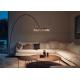 Nordic Fishing Circle Bedside Sofa Modern Gold led Bedroom Floor Lamp