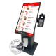 Cashless 15.6 Inch Full HD 1080P Touch Screen Kiosk With Receipt Printer
