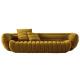 Postmodern Luxury Hotel Furniture Sofa Grand Piano With Velvet Fabric