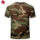 Army British Camouflage Breathable Military Tactical Shirt Round Neck T Shirt