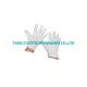 Non Slip Cotton Dotted Static Dissipative Gloves With PVC Dots Coated On The Palm