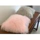 Mongolian fur Pillow Luxurious Genuine Long Hair Tibet Lamb Fur Throw For home