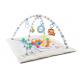Activity Play Mat & Ball Pit, with High Contrast Toys & Self-Discovery Mirror & Tummy Time Pillow for Sensory and Motor